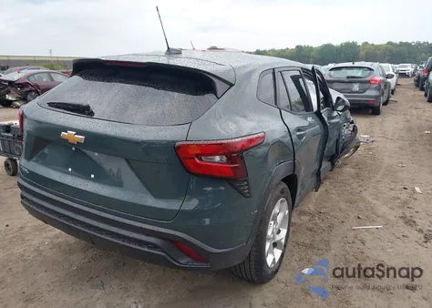 2025 Chevrolet Trax Fwd Ls из США, поврежденный, VIN KL77LFEP2SC309806
